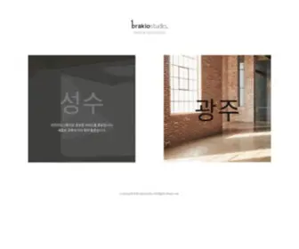 Brakiostudio.com(브라키오스튜디오) Screenshot