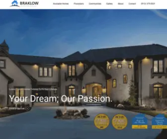 Braklowhomes.com(Braklow Custom Homes) Screenshot