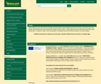 Bralep.cz(Hlavní stránka) Screenshot