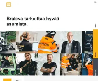 Braleva.fi(Isännöinti ja muut taloyhtiön palvelut) Screenshot