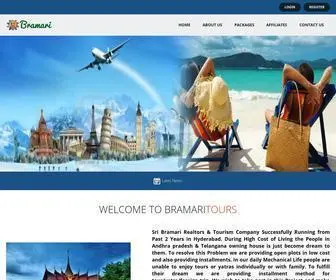 Bramaritours.com(Bramari Tours) Screenshot