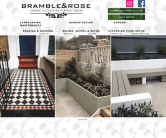 Brambleandrose.co.uk(Bramble and Rose Landscaping & Plumbing) Screenshot