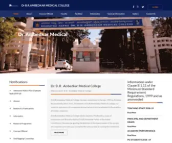 Bramc.org(Ambedkar Medical College) Screenshot