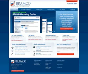 Bramcofinancial.com(Life Insurance Brokerage General Agency) Screenshot