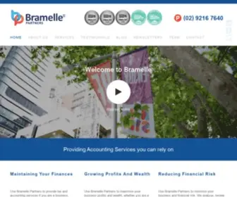 Bramellepartners.com.au(Accountants and Business Advisory Services in North Sydney) Screenshot