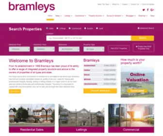 Bramleys.com(Property Huddersfield) Screenshot