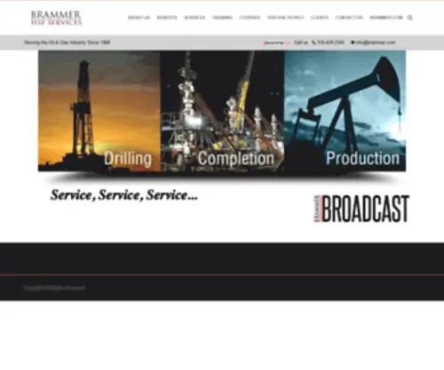 Brammerhseservices.com(Brammer HSE Services) Screenshot