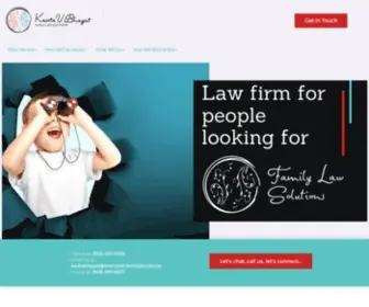 Bramptonfamilylawyers.ca(Kavita V. Bhagat) Screenshot