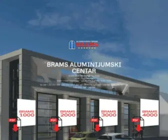 Brams.rs(Aluminium Centre BRAMS) Screenshot