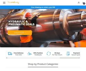 Bramstrong.com(Hydraulic & Pneumatic Seals) Screenshot