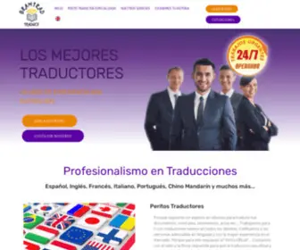 Bramtrad.com.mx(Bramtrad expertos en traducciones) Screenshot