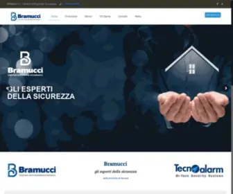 Bramucci.com(Bramucci esperti protezione casa e azienda) Screenshot