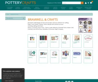 Bramwellcrafts.co.uk(Bramwell Crafts Supplying Craft Glitters) Screenshot