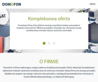 Bramy-Automatyka.pl(Alarmy, kamery, domofony, automatyka do bram) Screenshot