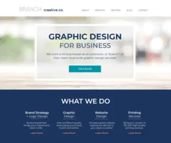 Branchcreativeco.com(Branch Creative) Screenshot