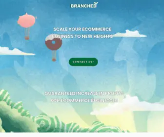 Branched.agency(Branched’s goal) Screenshot