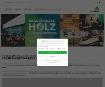 Branchentag.de(Der Branchentag Holz) Screenshot