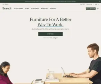 Branchfurniture.ca(Office Furniture That Works) Screenshot