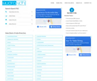 Branchifsccode.in(State Bank of India Branches) Screenshot