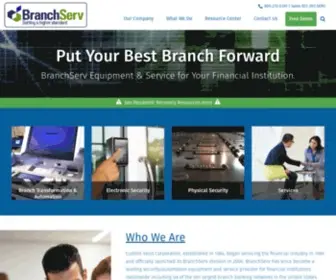 Branchserv.com(Financial) Screenshot