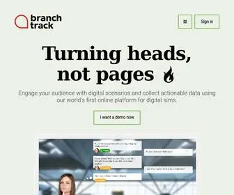 Branchtrack.com(Branching scenarios for your e) Screenshot