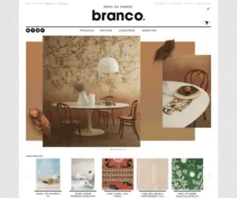 Brancopapeldeparede.com.br(Branco Papel de Parede) Screenshot