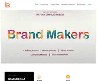 Brand-Makers.org(Brand Maker's) Screenshot