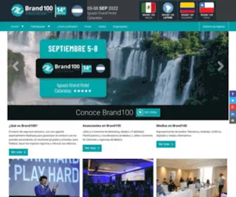 Brand100.com.ar(Grandes decisores en la compra de espacios publicitarios) Screenshot