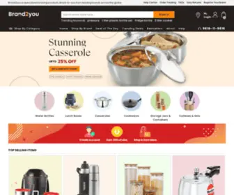 Brand2You.in(Shop Online for Branded Home & Kitchenware Products) Screenshot