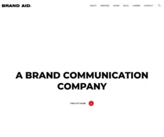 Brandaid.co.in(Branding And Advertising Agency Services Ahmedabad) Screenshot