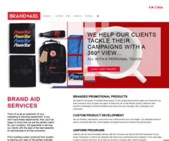 Brandaiding.com(Brand Aid) Screenshot