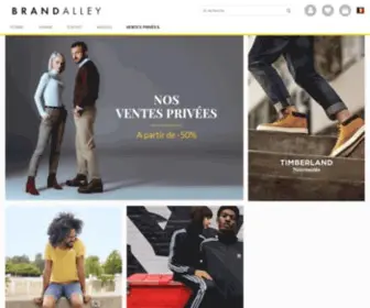 Brandalley.be(Retrouvez sur Brandalley 2000 marques de mode et des ventes privées jusqu'à) Screenshot