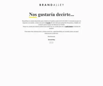 Brandalley.es(Venta privada) Screenshot