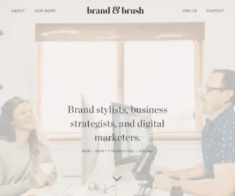 Brandandbrush.com(Brand & Brush) Screenshot
