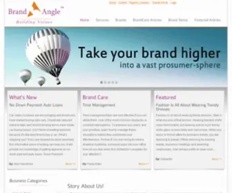 Brandangle.com(Brand Angle) Screenshot