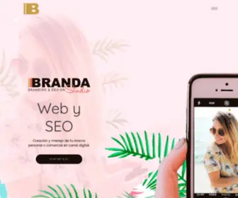 Brandastudio.com(WEB Y SEO • Páginas Web) Screenshot