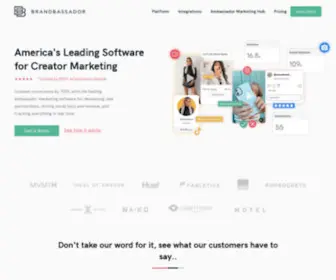 Brandbassador.com(Join our #1 global brand) Screenshot