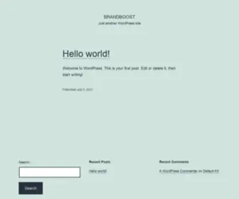 Brandbooststudio.com(Brandboost) Screenshot
