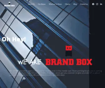 BrandboxGlobal.com(Experiential Marketing Agency in Dubai) Screenshot