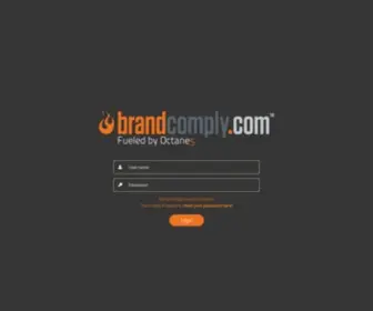 Brandcomply.com(BrandComply Licensing Enterprise Software) Screenshot