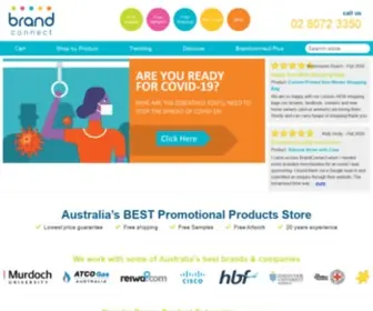 Brandconnect.com.au(Promotional Products Australia) Screenshot