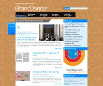 Branddance.vn(Cung cấp những kiến thức cơ bản về thương hiệu) Screenshot