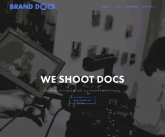 BranddocProductions.com(BRAND DOCS) Screenshot