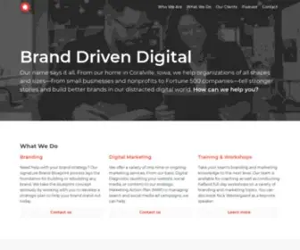 Branddrivendigital.com(Building Better Brands Online) Screenshot