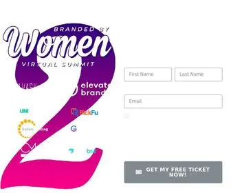 Brandedbywomen.com(Branded By Women 2021 Virtual Summit) Screenshot