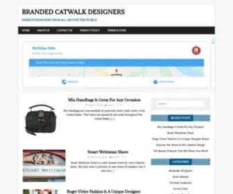 Brandedcatwalkdesigners.club(Fashion Designers From ALL Around The World) Screenshot