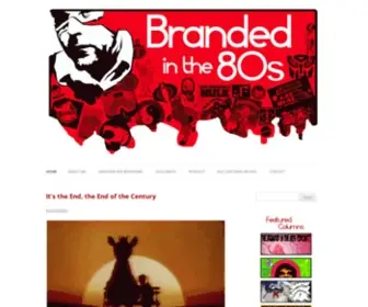 Brandedinthe80S.com(Branded in the 80s) Screenshot