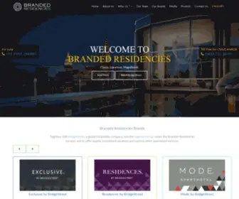 Brandedresidencies.com(Branded Residencies) Screenshot