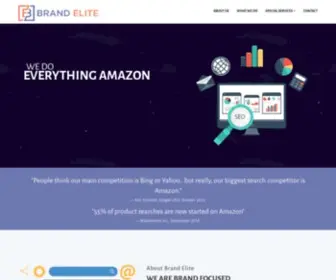 Brandelite.com(Amazon Consulting Services for how to Grow on Seller Central and Vendor Central) Screenshot