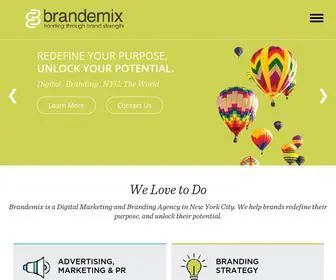 Brandemix.com(Branding) Screenshot